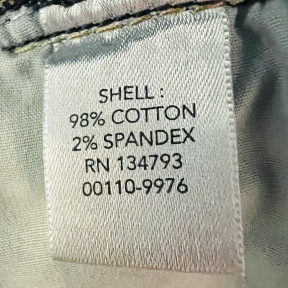 christopher & Banks Women's Blue Jeans Size 4 Average Boot Cut Low Rise Stretch - Picture 6 of 9